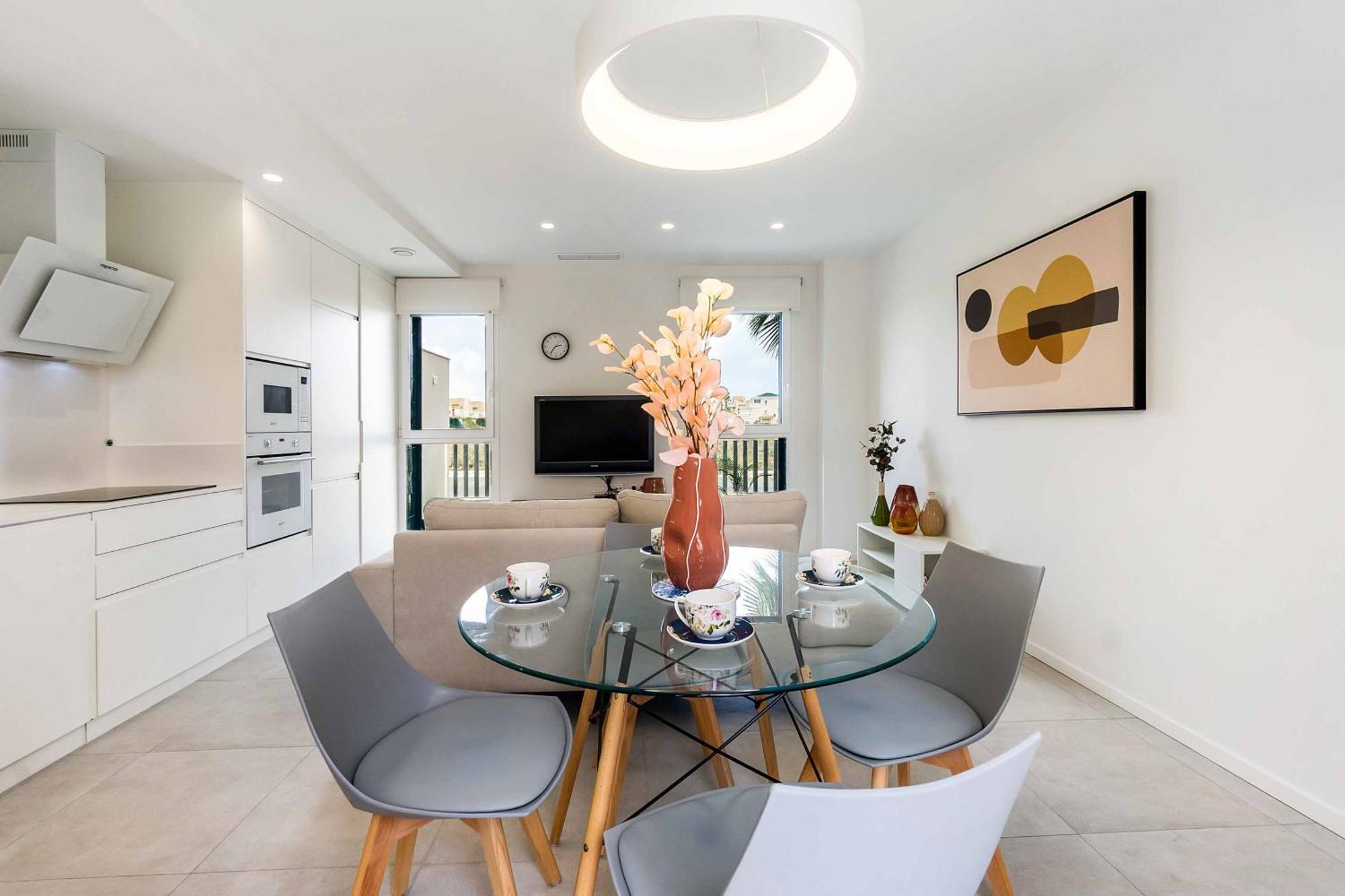 Turquesa Del Mar - Sun & Beach & Golf & Bike - Large Terrace Ground-Floor Spanish Apartment Dehesa de Campoamor  Exteriör bild