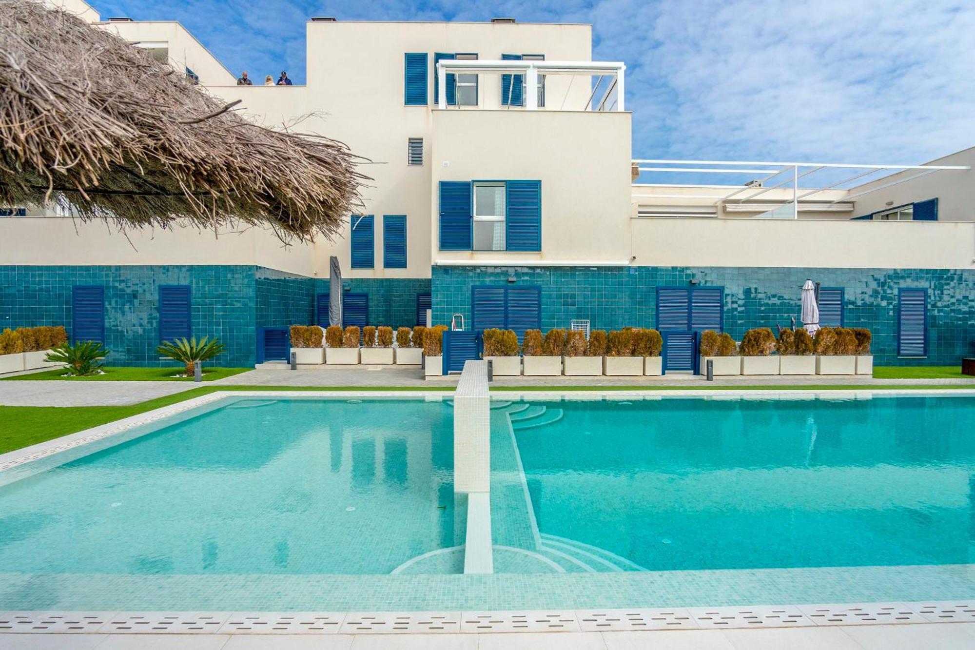 Turquesa Del Mar - Sun & Beach & Golf & Bike - Large Terrace Ground-Floor Spanish Apartment Dehesa de Campoamor  Exteriör bild