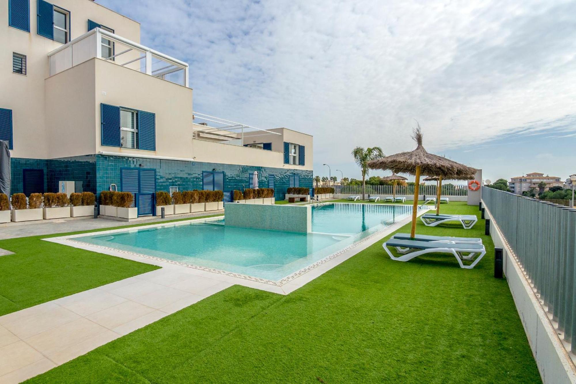 Turquesa Del Mar - Sun & Beach & Golf & Bike - Large Terrace Ground-Floor Spanish Apartment Dehesa de Campoamor  Exteriör bild