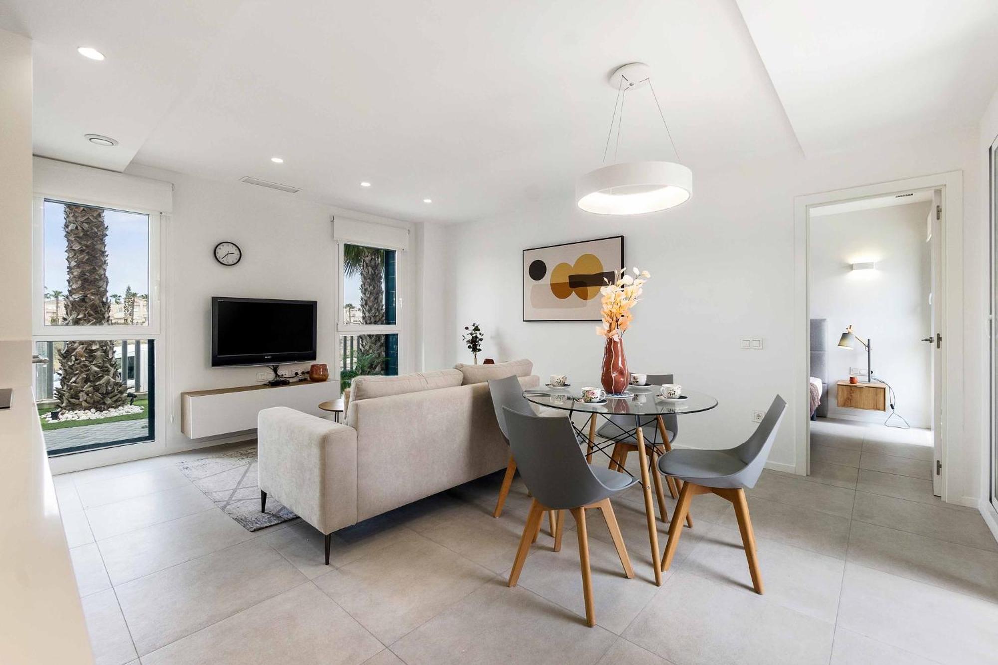 Turquesa Del Mar - Sun & Beach & Golf & Bike - Large Terrace Ground-Floor Spanish Apartment Dehesa de Campoamor  Exteriör bild