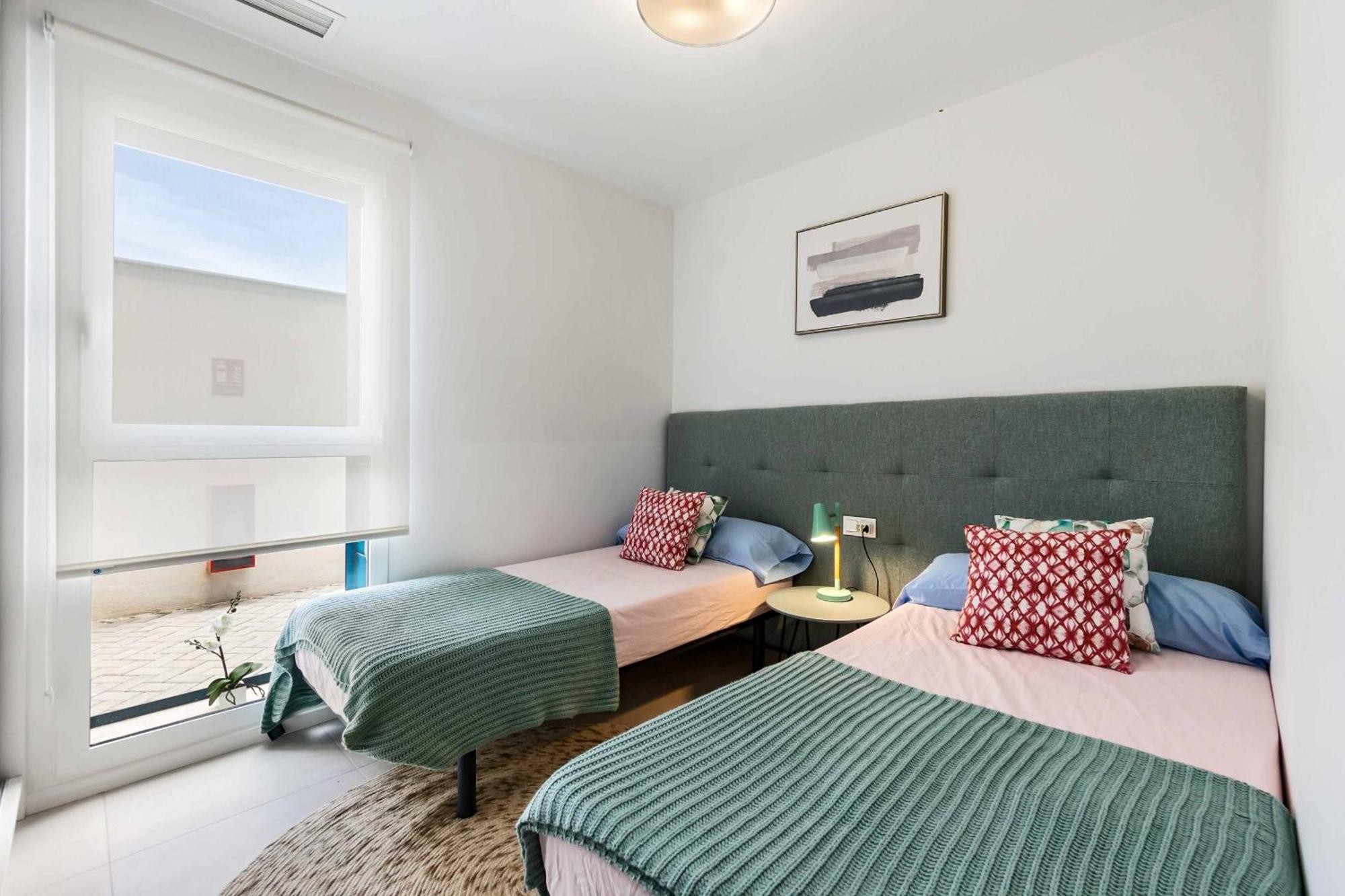 Turquesa Del Mar - Sun & Beach & Golf & Bike - Large Terrace Ground-Floor Spanish Apartment Dehesa de Campoamor  Exteriör bild