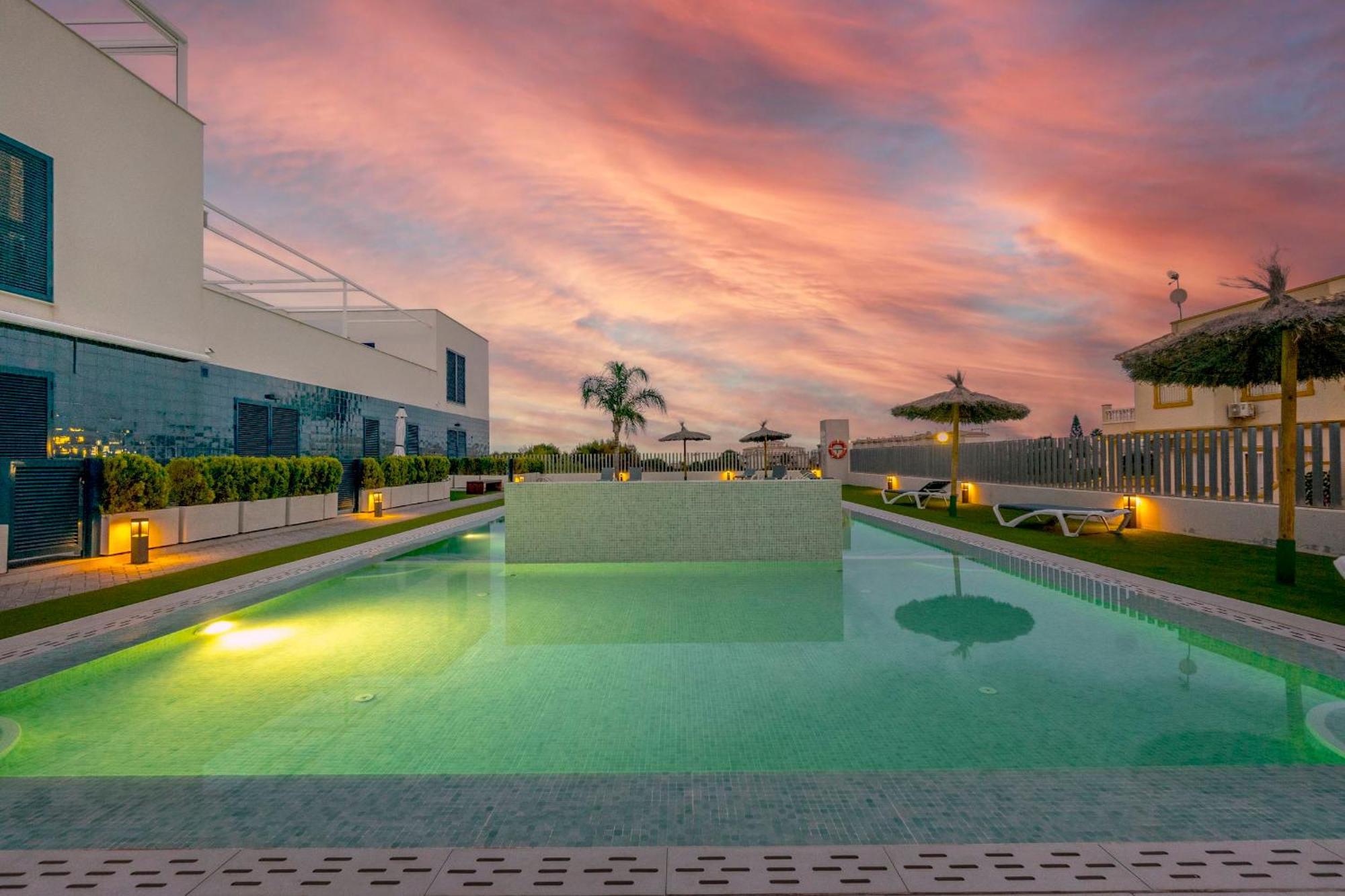 Turquesa Del Mar - Sun & Beach & Golf & Bike - Large Terrace Ground-Floor Spanish Apartment Dehesa de Campoamor  Exteriör bild