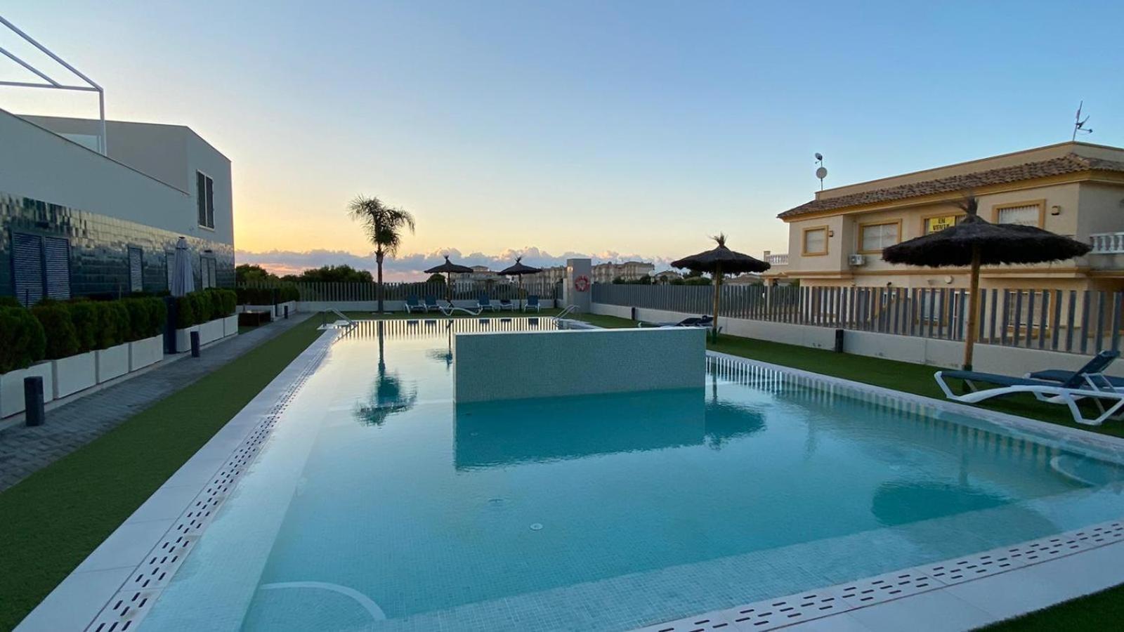 Turquesa Del Mar - Sun & Beach & Golf & Bike - Large Terrace Ground-Floor Spanish Apartment Dehesa de Campoamor  Exteriör bild