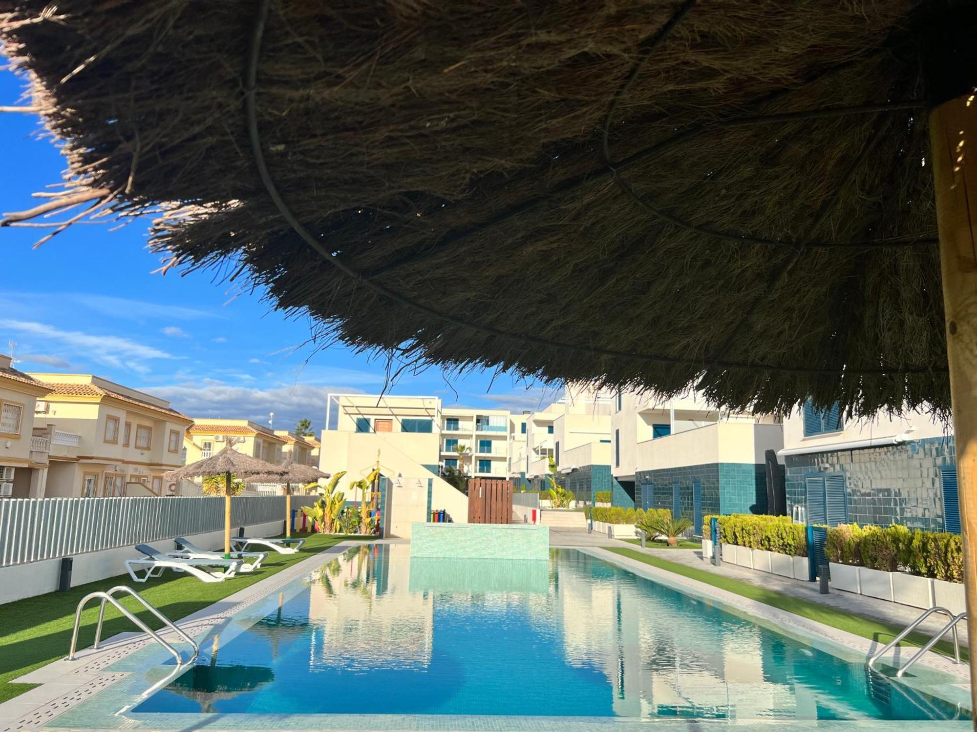 Turquesa Del Mar - Sun & Beach & Golf & Bike - Large Terrace Ground-Floor Spanish Apartment Dehesa de Campoamor  Exteriör bild